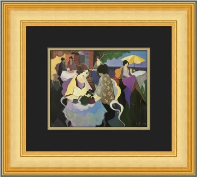 Impresión enmarcada personalizada Itzchak Tarkay Tea near the Water Foto 1 de 2