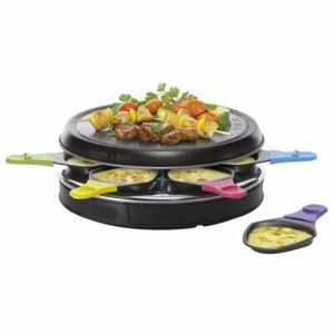 Tefal RE123812 Raclette Grill 6 Cups 220 volts 850 W crepe maker/fondue - Picture 1 of 6