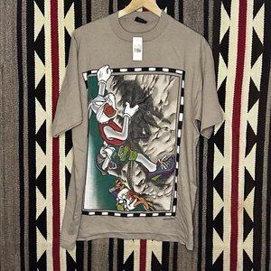 Looney Tunes Vintage Tshirt Looney Tunes Aop Deadstock VTG Sz XL - Picture 1 of 7