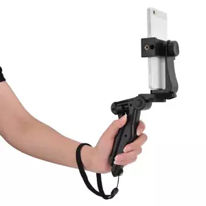 Phone Hand Grip,Phone Holder Tripod Handheld Stabilizer Hand Grip Mount for Smar - Picture 1 of 7