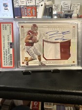 PSA 9 2016National Treasures Collegiate Signature Matierls Gold Hunter Henry/10