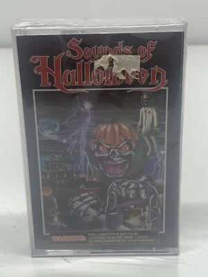 Sounds of Halloween Cassette Tape Sound Effects 1998 Madacy Vintage Scary Sealed - Image 1 of 4