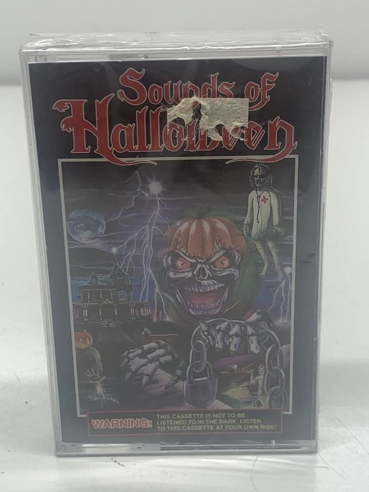 Sounds of Halloween Cassette Tape Sound Effects 1998 Madacy Vintage Scary Sealed - Image 1 of 4