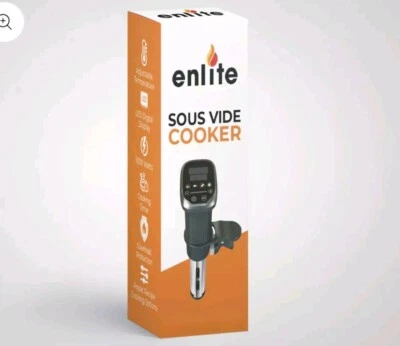 ENLITE Sous Vide Precision Cooker with Digital Circulator Ultra-Quiet 1000W LED