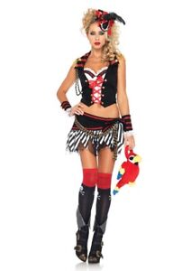 Nouveau costume d'Halloween sexy adulte Leg Avenue planche pirate marche - moyen
