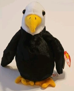 TY Beanie Baby Baldy the Eagle February 17 1996 Retired Vintage New with Tags - Picture 1 of 8