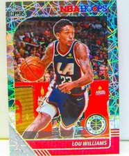 Lou Williams 2019-20 NBA Hoops Premium Stock Laser Silver Prizm Card 84 Clippers