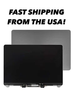 For MacBook Air Retina A2179 2020 Space Gray LCD Screen Complete Assembly Cover - Afbeelding 1 van 5