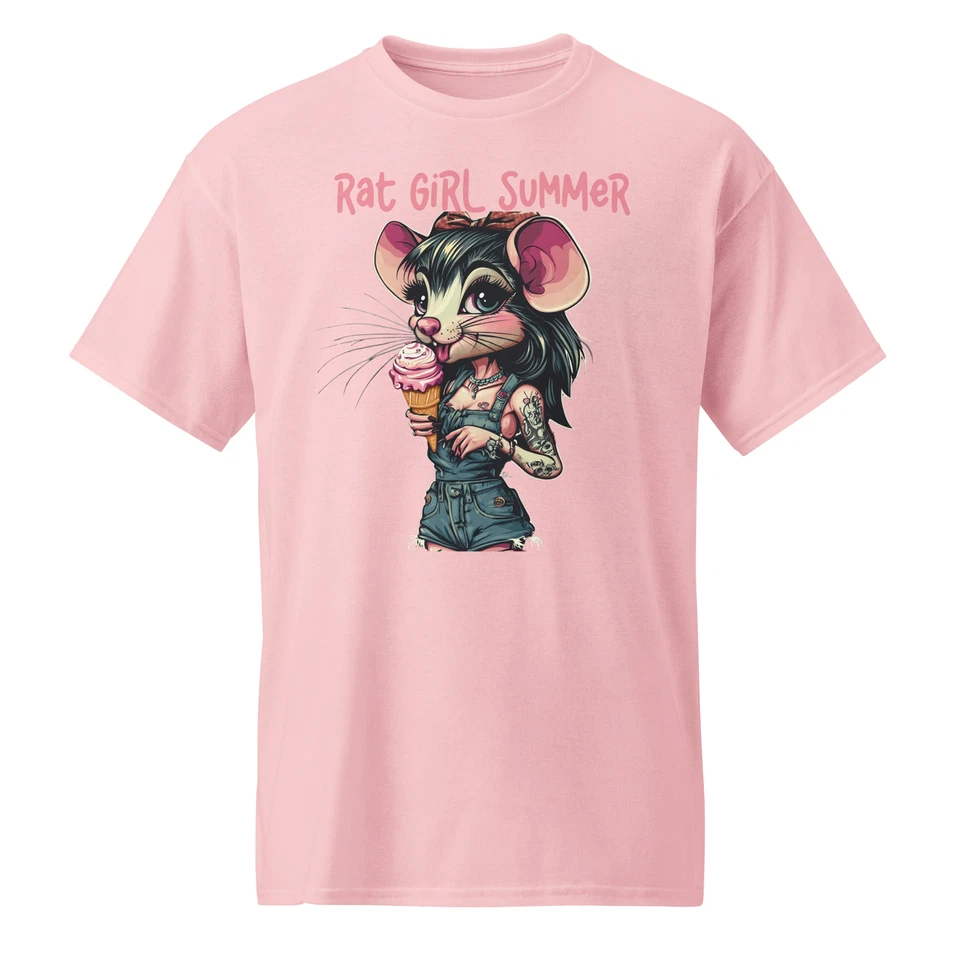 Rat Girl Summer T-Shirt | TikTok Viral Chaotic Meme Cute  - image 1 of 1