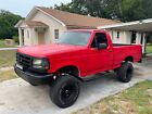 1996 Ford F-150  1996 Ford F-150 Pickup Red 4WD Manual