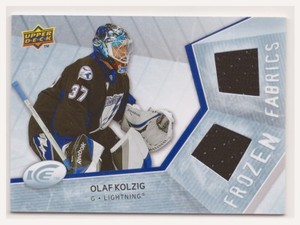 2008-09 Upper Deck Ice Frozen Fabrics Jersey FF-OK Olaf Cologne