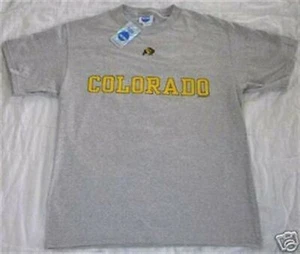 CAMISETA NUEVA COLORADO BUFFALOES MEDIANA M MEDIANA MEDIANA NUEVA CON ETIQUETAS FÚTBOL GRIS NCAA - Imagen 1 de 1