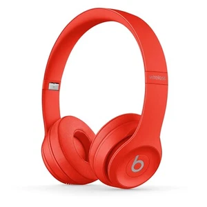 Beats Solo3 Wireless On-Ear Headphones, Citrus Red - Genuine Au Stock - Picture 1 of 10