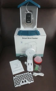 AI SMART BIRD FEEDER CAMERA WIRELESS TYPE: WI-FI 2.4 GHz SOLAR CHARGING - Picture 1 of 12