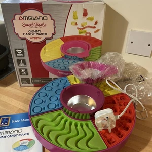 Giant Gummy Candy Maker. Make worms, bears, Cola Bottles And Rings Aldi Electric - Picture 1 of 11