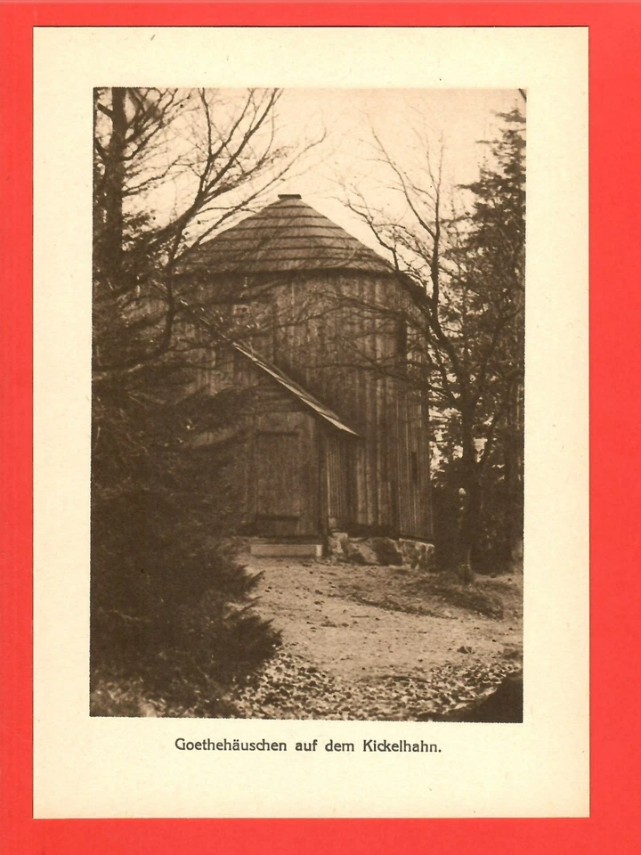 Goethehäuschen auf dem Kickelhahn * Paul Wolff (1923) – [THÜ-16] - Bild 1 von 1