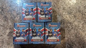 (5) 2022 Bowman Chrome Sealed Blaster Box lot Elly Wood - Picture 1 of 1