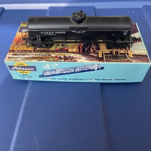 Vintage Athearn HO Scale Kit#1574 Santa Fe SD Tank Car. RTR . Nice - Picture 1 of 6