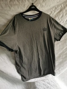 Grey Admiral T-shirt Large Sport Casual Top Gents Vintage - Picture 1 of 8