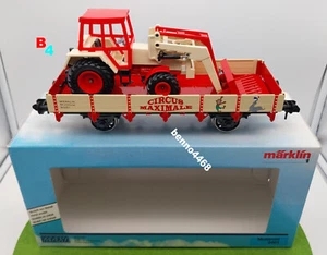 Spur1 Märklin MAXI Museumswagen 2001 CIRCUS MAXIMALE TRAKTOR FENDT SIKU NEU OVP - Bild 1 von 8