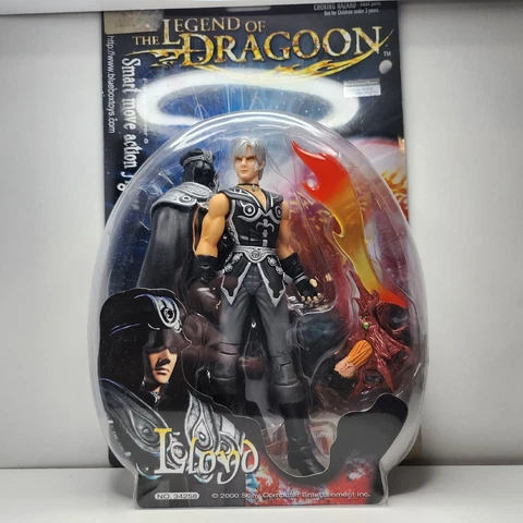 The Legend of Dragoon Lloyd Action Figure Sony Playststion NEW NIB MOC Cover
