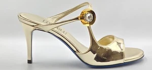 Scarpe Loriblu Autentiche Pelle Designer Italiano Oro Nuova Collezione - Foto 1 di 6