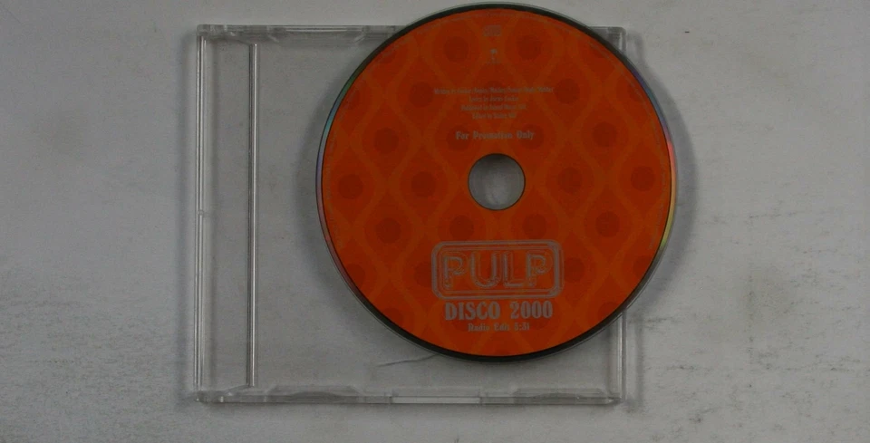 Pulp Disco 2000 GER Adv 1-Track CDSingle 1996 Megarare Unique Radio Edit 3:31 - Bild 1 von 1