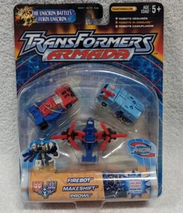 Transformers Armada Emergency Mini-Con Team Makeshift Prowl FireBot MOC riverniciato - Foto 1 di 4
