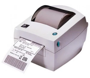 USED Zebra LP 2844 Thermal Printer Parallel Serial USB Power Adapter included - Picture 1 of 2