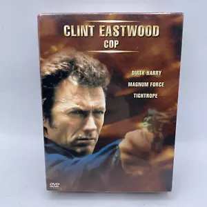 Clint Eastwood DVD Collection Set - Dirty Harry / Magnum Force / Tightrope NEW - Picture 1 of 4