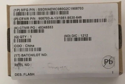 INTEL SSDMAEMC080G2C Solid-State Drive SSD 310 Series  80 GB  Form Factor: mSATA - Image 1 of 4