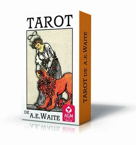 Tarot A.E Waite Smith 78 Cartes et Livret - AGM Urania - Picture 1 of 4
