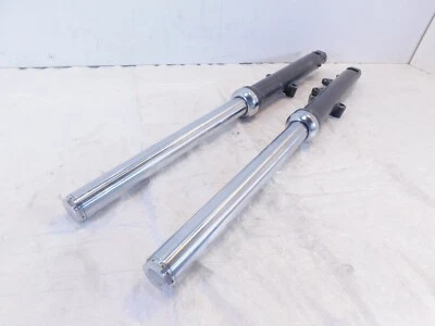 Juego de tubos amortiguadores delanteros negros Harley Davidson Sportster 883 y 1200 Foto 1 de 4