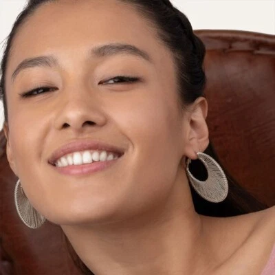 BIGIOTTERIA DONNA VESTOPAZZO ORECCHINI MEZZALUNA PLACCATO ARGENTO MI3099S - Immagine 1 di 2