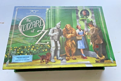 Wizard of Oz 70th Anniversary LE Collector's BluRay, часы, бокс-сет содержимое EX - Изображение 1 из 4
