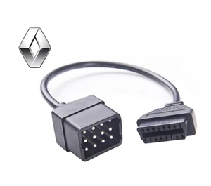 Adaptateur OBD2 Renault 12 pins poids-lourds | Outil de diagnostic - Imagen 1 de 1