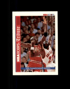 1993 NBA Hoops Basketball Michael Jordan Chicago Bulls Tribune Bulls #TR1 (L) - Picture 1 of 1