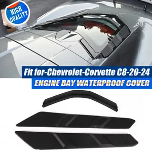 For Corvette C8 Coupe Models ALL 2020+ 3PCS Rear Dry Bay Vent Blocks Covers Set - Bild 1 von 13