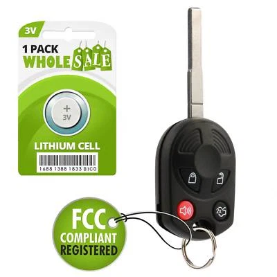 Replacement For  2013 2014 2015 2016 Ford Focus Car Key Fob Remote Foto 1 de 4
