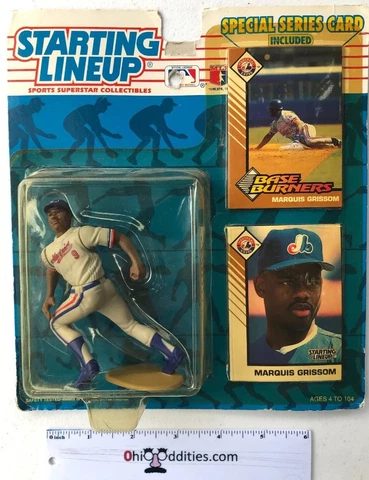 MLB Montreal Expos Baseball Marquis Grissom 1993 Starting Lineup - NEW! Cover