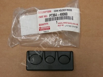 Portamonedas Lexus RX330 genuino de fábrica 2004-2006 NUEVO Foto 1 de 4