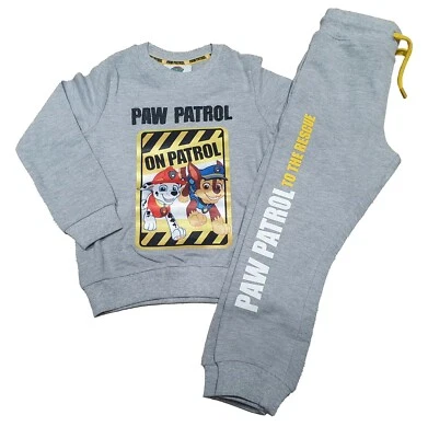 Ex Chainstore Paw Patrol Jungen Mädchen Trainingsanzug Outfit Junge Mädchen Set 2-8 Jahre NEU