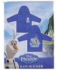 Disney Frozen Toddler Boy's Hooded Rain Slicker - OLAF - Size Small (2-3)