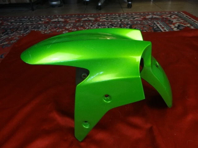 Front Fender, CL Green, 2008-12 Kawasaki Ninja 250 EX250, 35004-0079-15P - Image 1 of 4