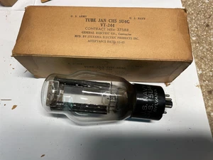 Sylvania JAN CHS 5U4G VT-244 US Navy Vacuum Tube Hanging Filaments  #A4 - Picture 1 of 16