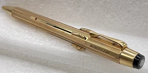 Vintage Montblanc Rolled Gold Four Color Ballpoint Pen ~ with Defect -Read Desc. - Picture 1 of 24