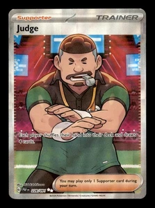 Judge - 228/091 - Ultra Rare - Paldean Fates - Pokemon Card - NM/M - Picture 1 of 2