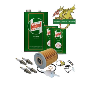 Kit Assistenza Ducellier Land Rover Serie 2 3 2.25 Benzina e Olio Castrol 20W50 - Foto 1 di 2