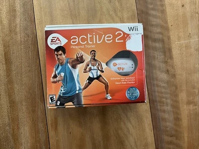 Wii Active 2 Juego Entrenador Personal Nintendo EA Deportes NUEVO Caja Abierta Foto 1 de 4