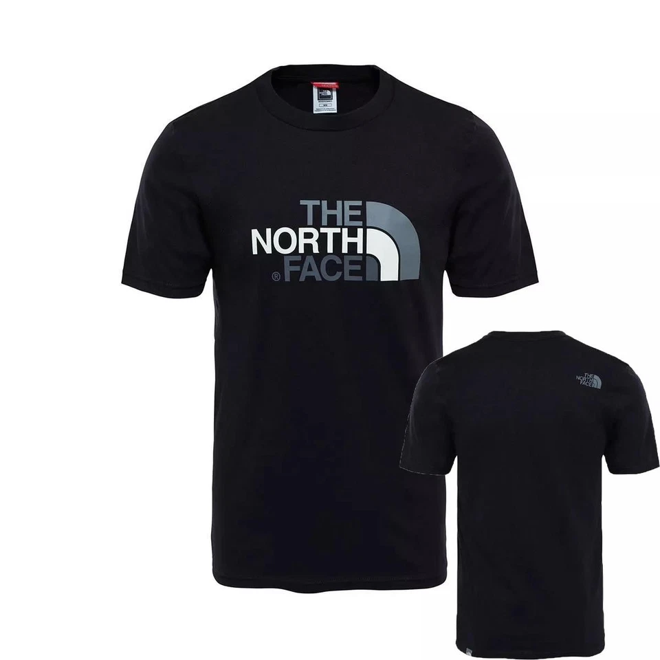 The North Face Men's Short Sleeve Easy Tee T-Shirt Black - Image 1 of 3